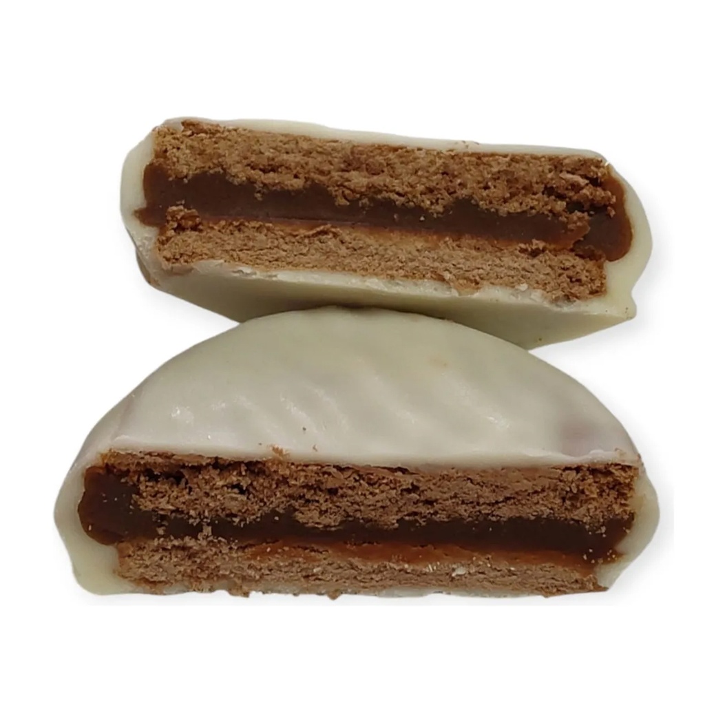 Alfajor proteico blanco Day by Day x 60grs x 12u x 1 caja