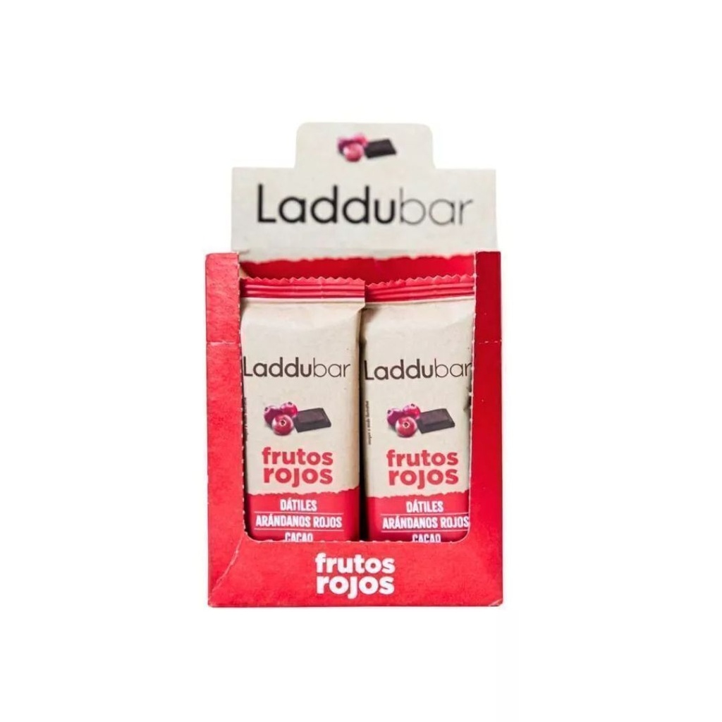 Barritas Frutos Rojos - Laddubar x 30grs x 12u 