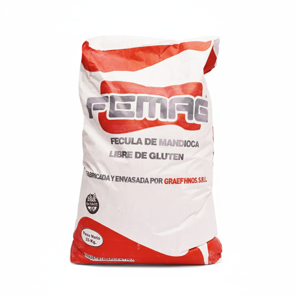 Fecula de Mandioca x 25kg - Femag