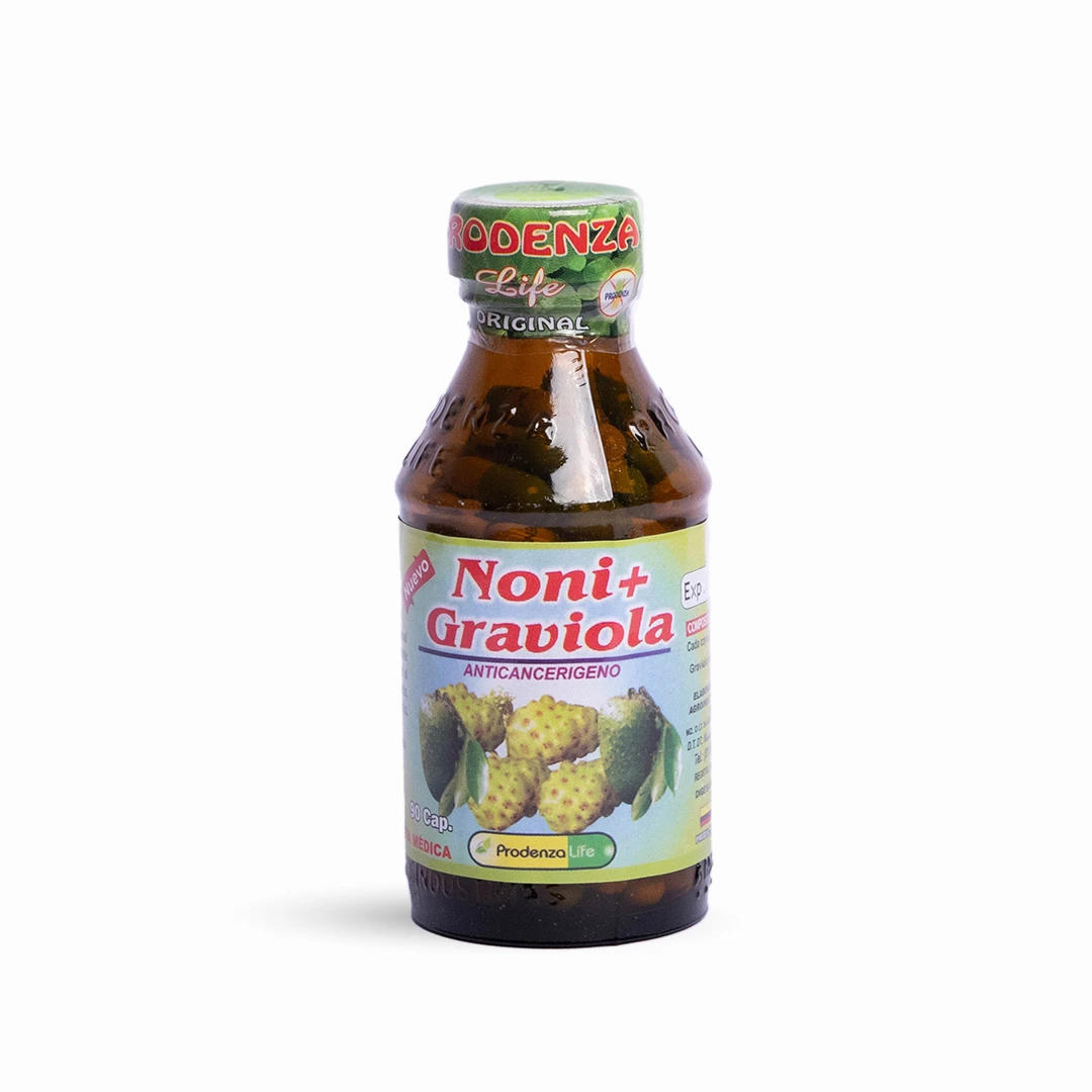 Pildoras Noni + Graviola - Prodenza Life 90caps Peru x 12u