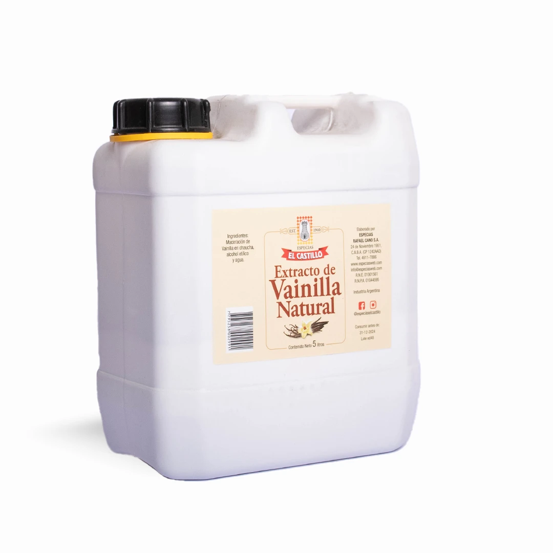 Extracto de Vainilla Natural 5L x 1u - El Castillo