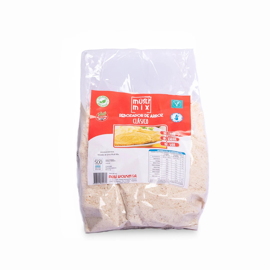 Rebozador de arroz Sin Tacc - Musli Mix 500grs x 3u