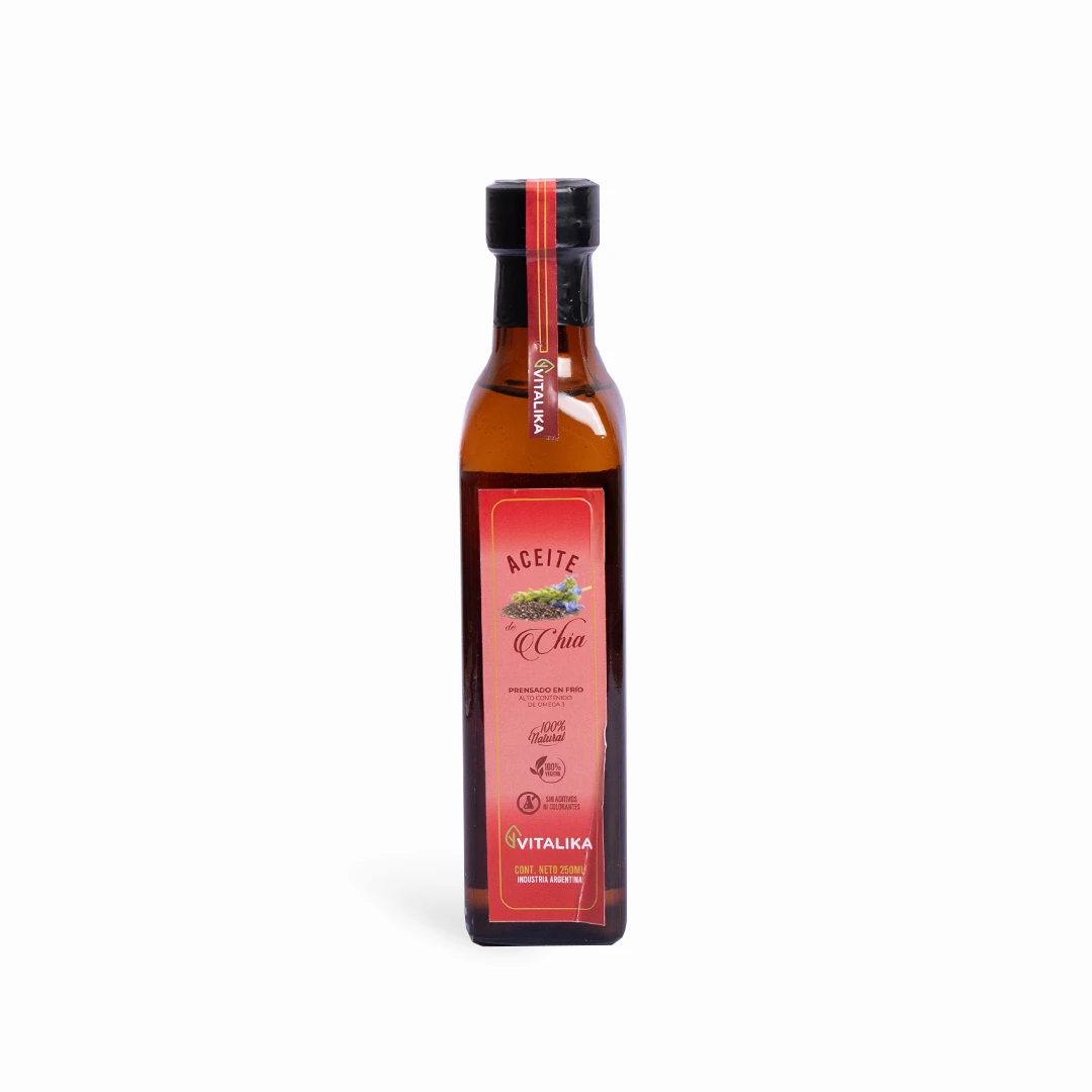 Aceite de Chia 250cc x 16u - Vitalika