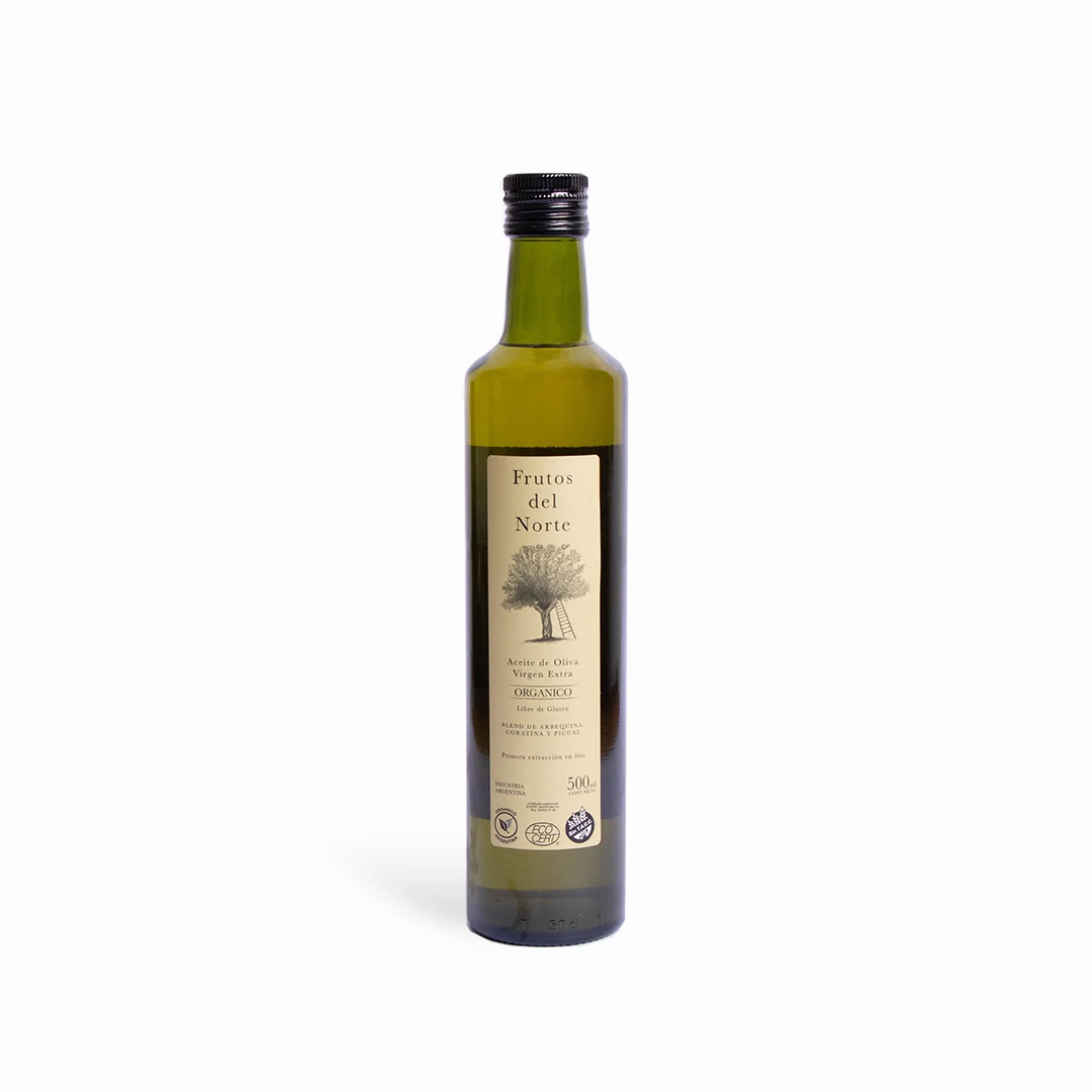 Aceite de oliva extra virgen organico - Frutos del Norte x 500ml x 1u