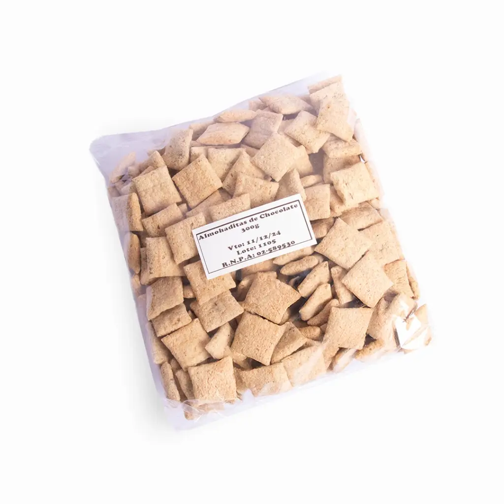 Almohaditas sabor Chocolate x 300grs x 1u - Lasfor