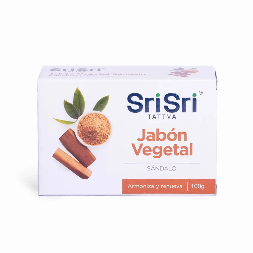 Jabon vegetal glicerina x 75gr x 3u - Sri Sri