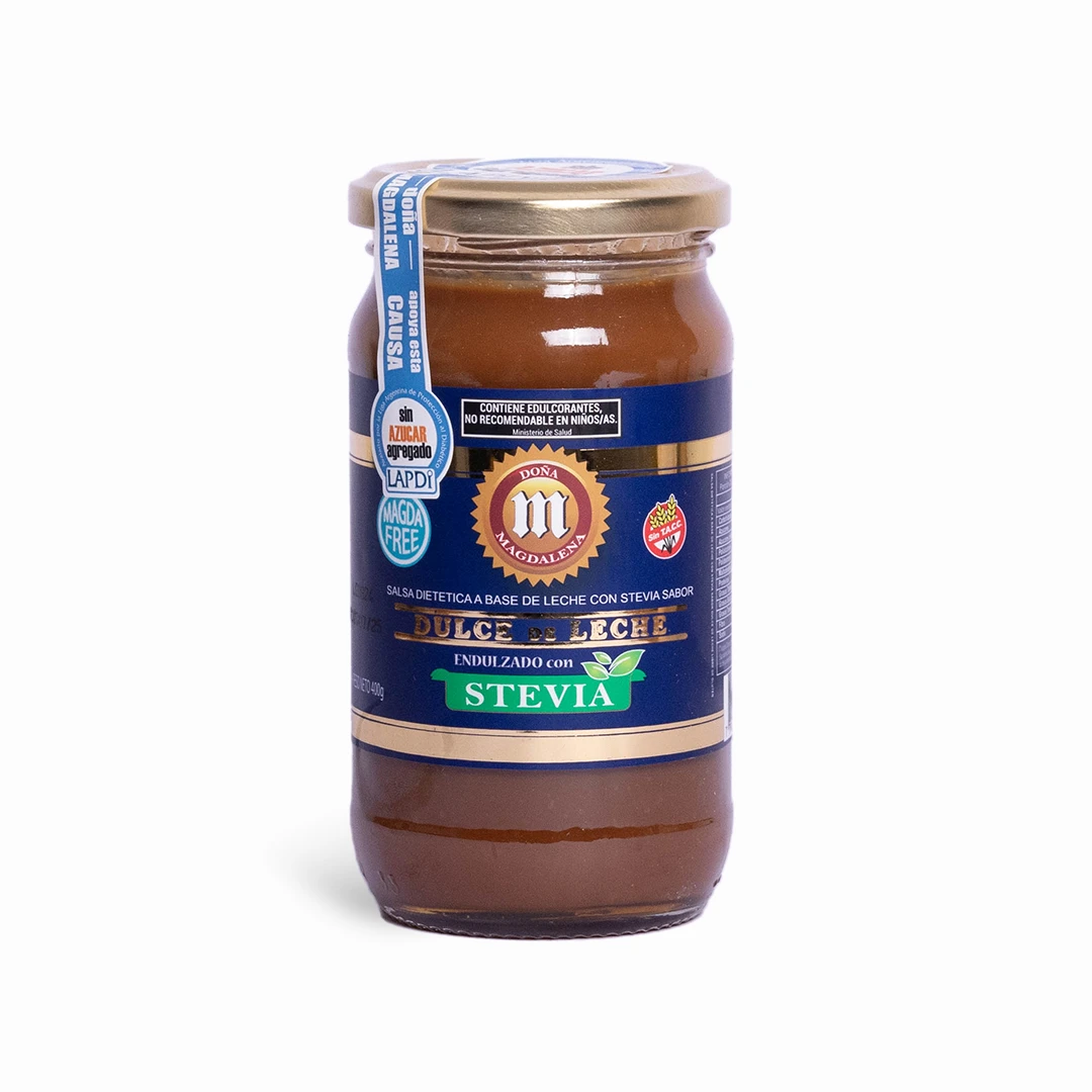 Dulce de leche sin azucar con Stevia x 400gr x 1u - Doña Magdalena