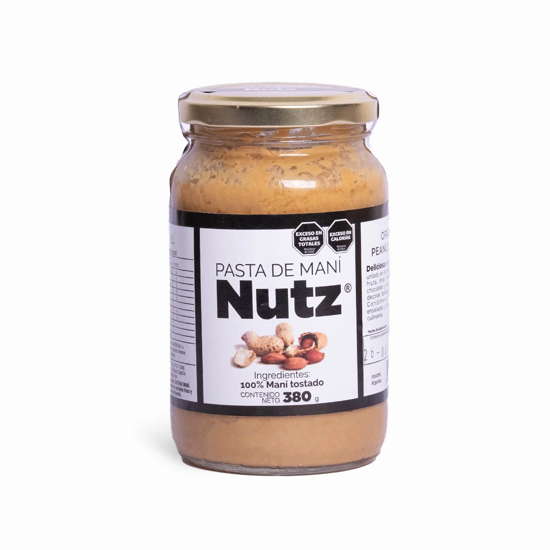Pasta de Mani x 360grs x 1u - Nutz