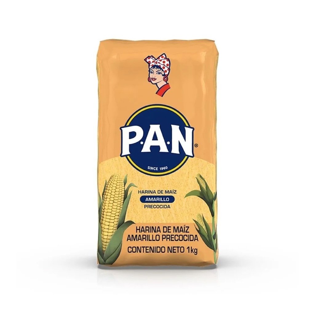 Harina de Maiz Amarillo - PAN x 1kg 