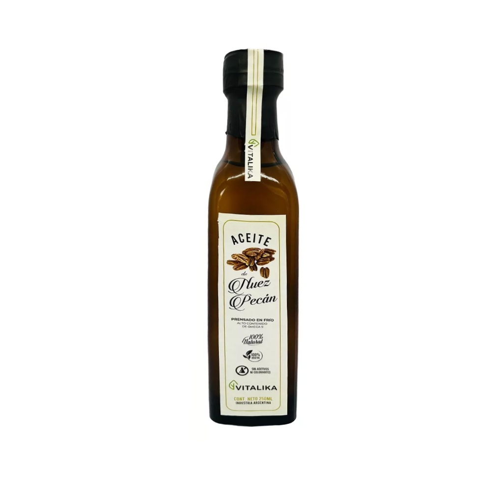 Aceite de nuez pecan x 250cc x 16u - Vitalika