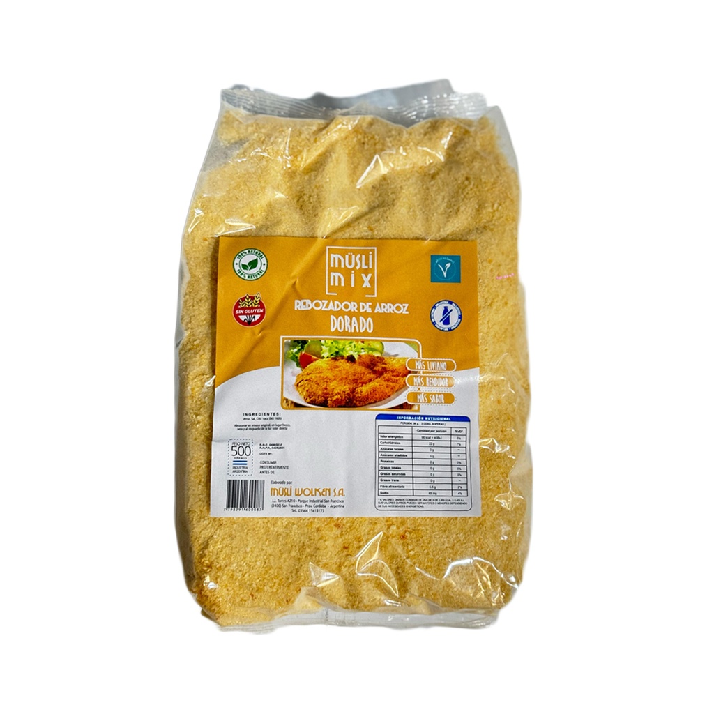 Rebozador de Arroz Dorado - Musli Mix x 500grs x 6u 