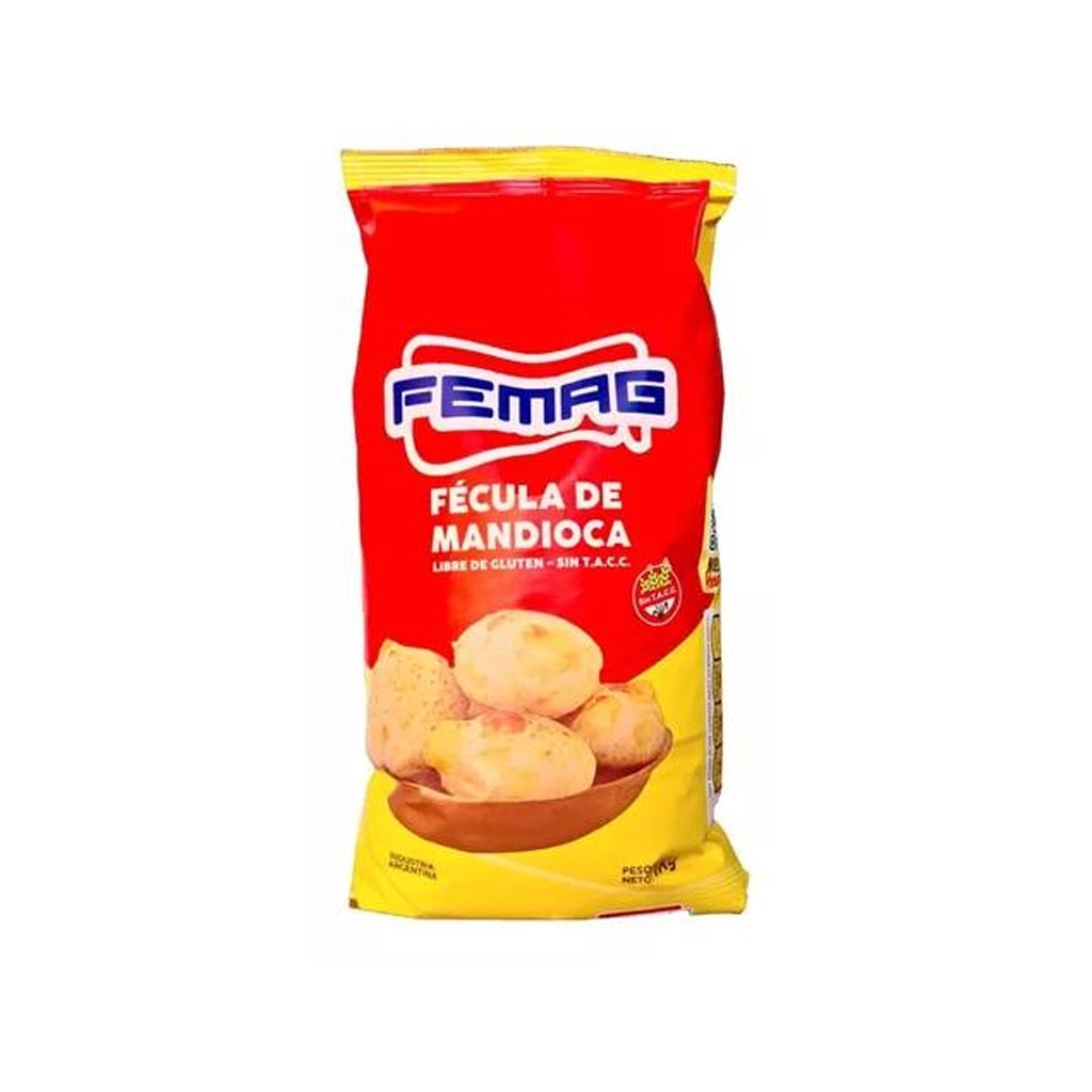 Fecula de Mandioca - Femag x 1kg x 3u 