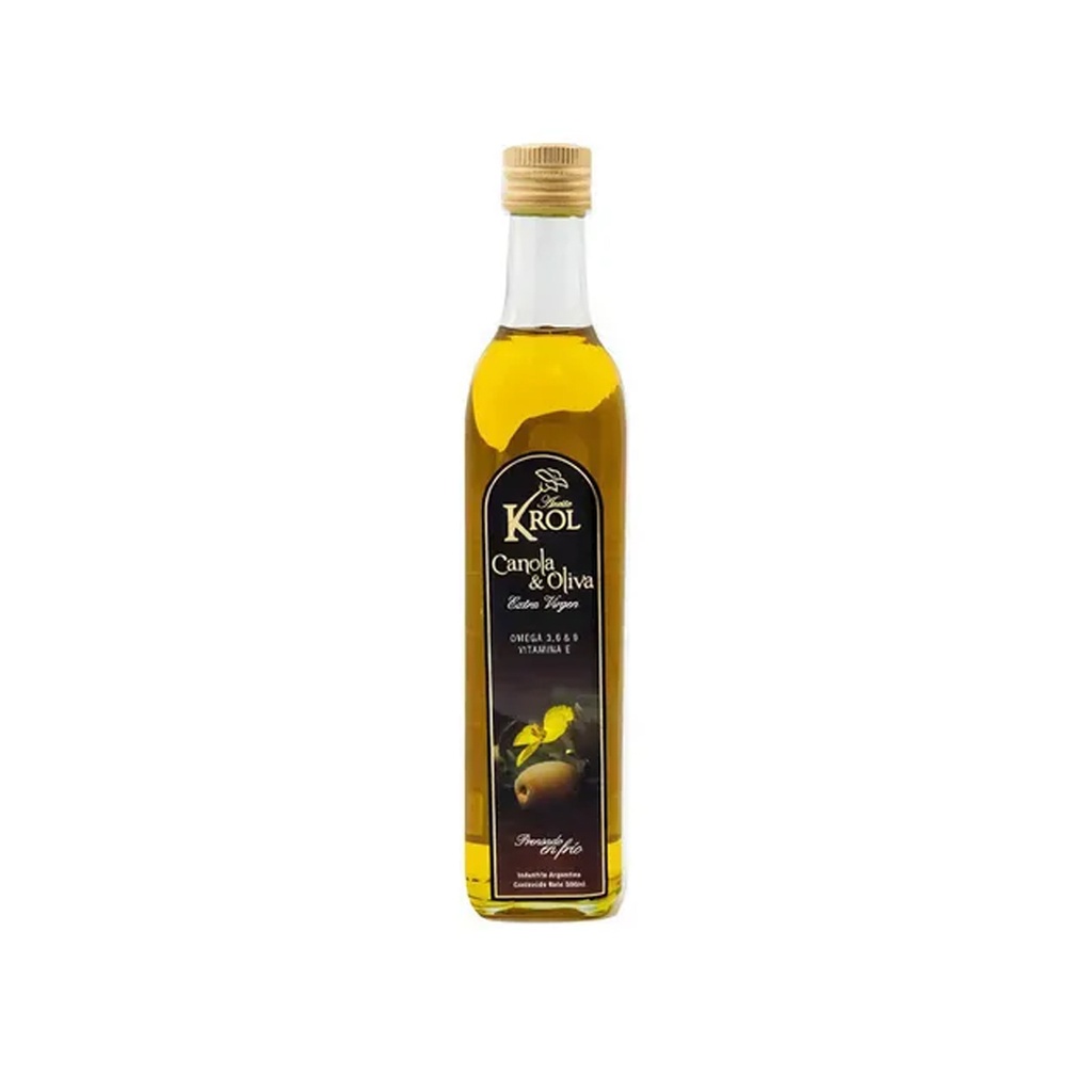 Aceite de Canola Krol Pet x 500ml x 1u