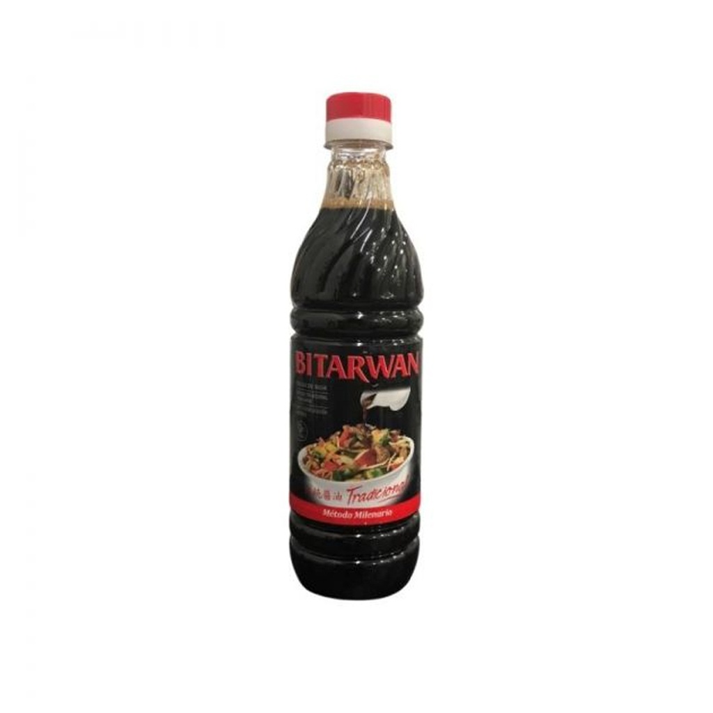 Salsa de soja Bitarwan tradicional x 500cc x 3u 
