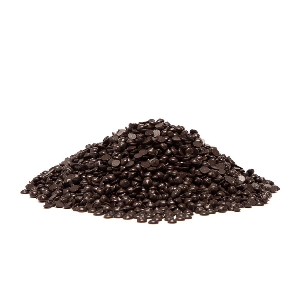Gotita de baño de reposteria negro semiamargo x 500grs x 10u - Chocolart