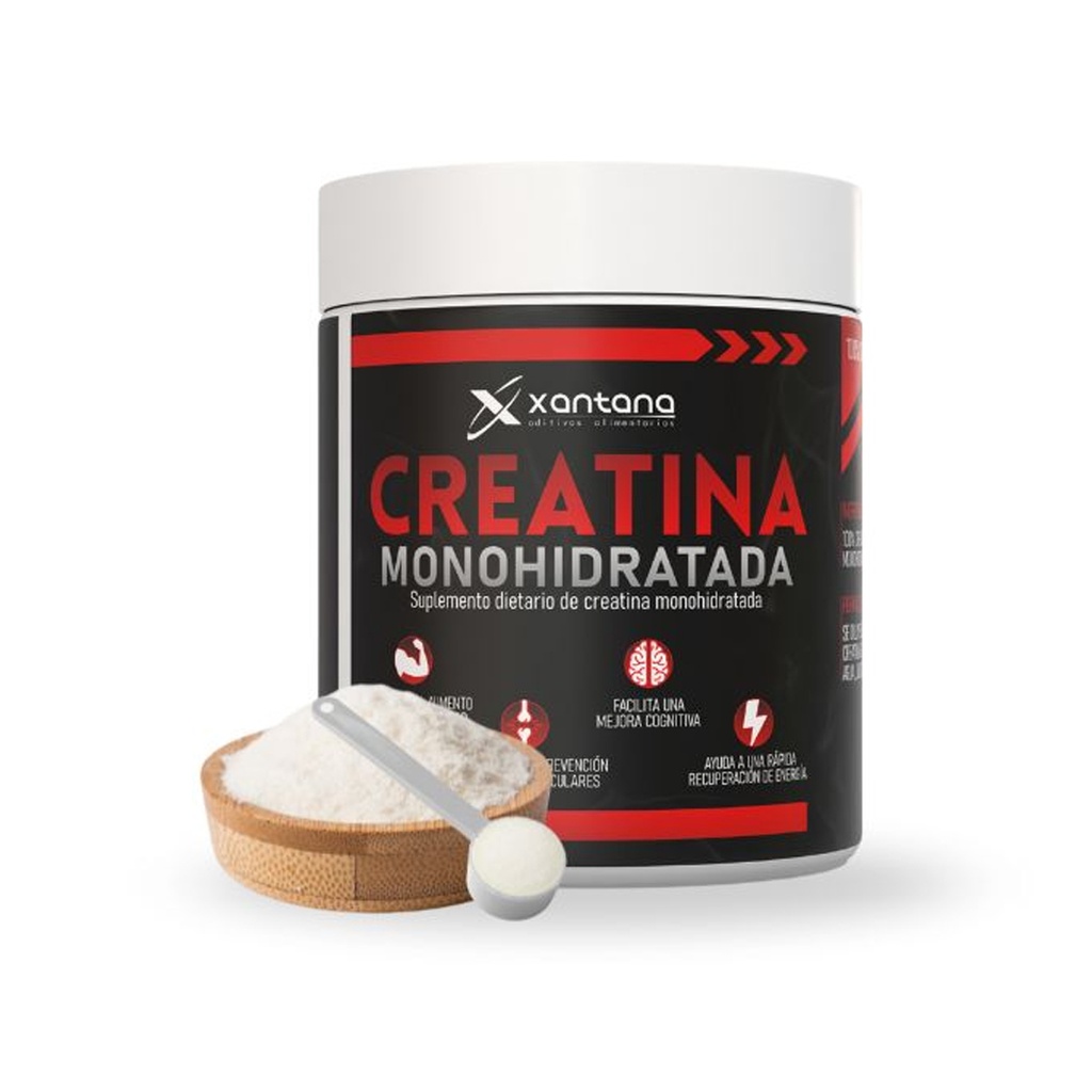 Creatina Monohidratada - Xantana x 300grs x 3u 