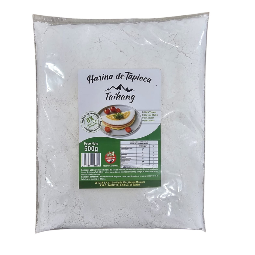 Harina de Tapioca x 500grs x 3u - Taihang