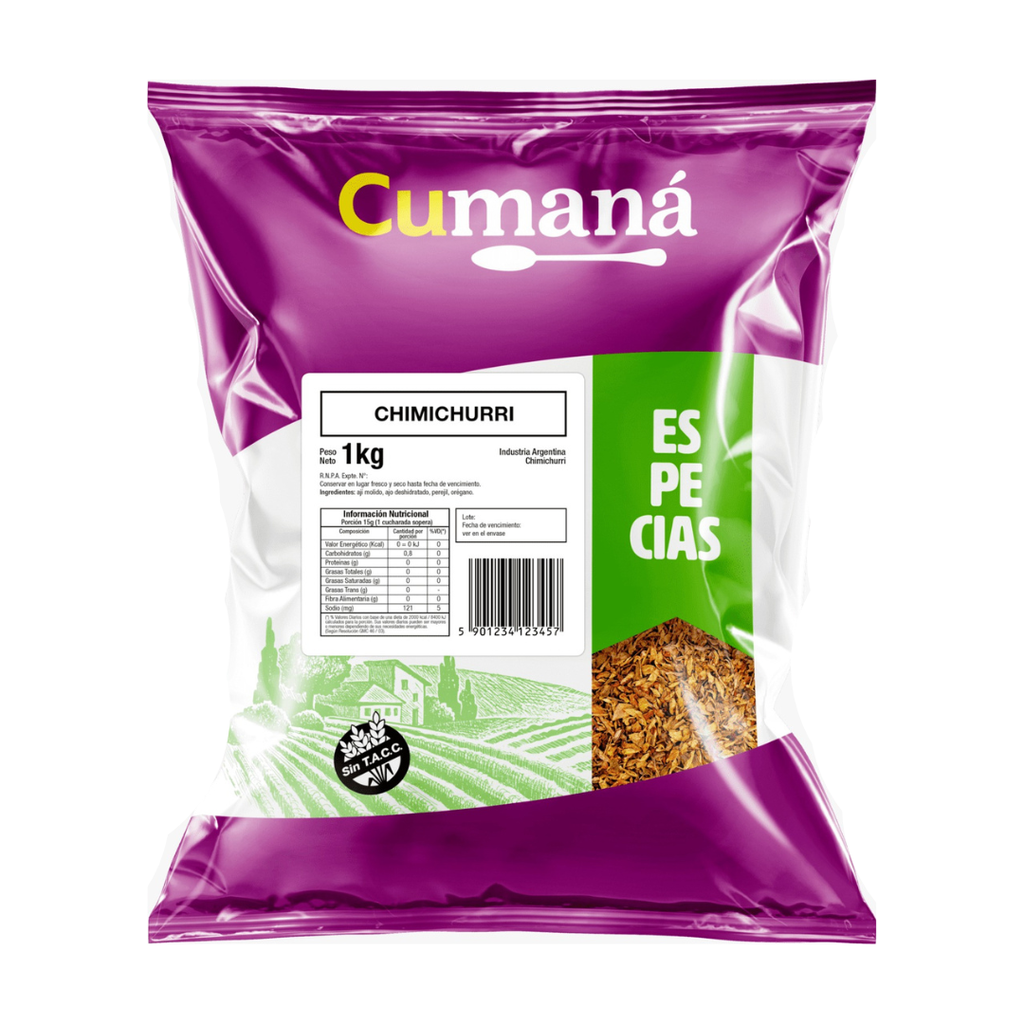 Chimichurri x 1kg x 1u - Cumana