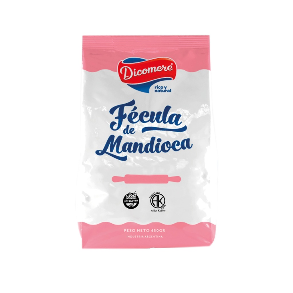 Fecula de Mandioca x 450grs x 1u - Dicomere