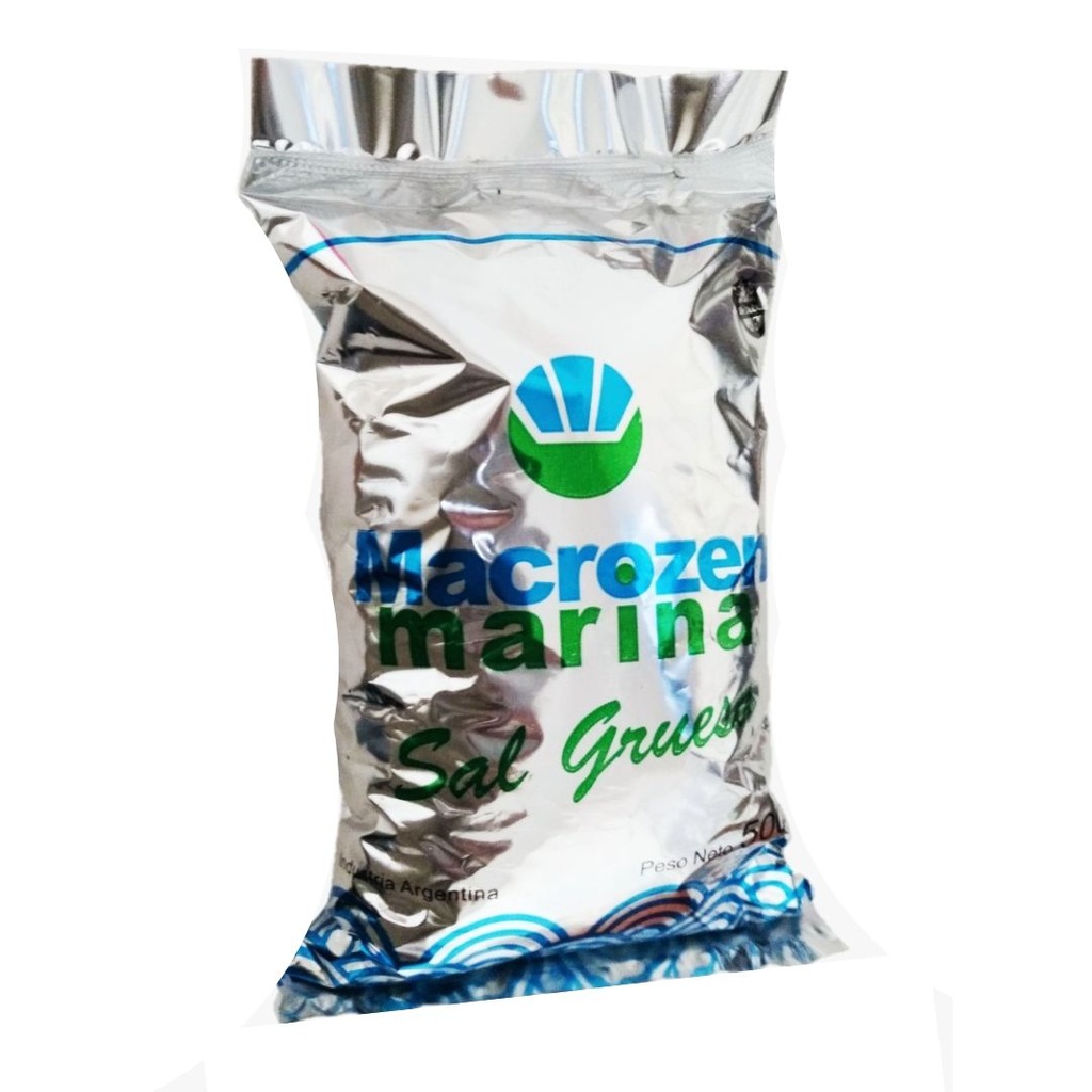 Sal Marina Gruesa x 500grs x 3u - Macrozen