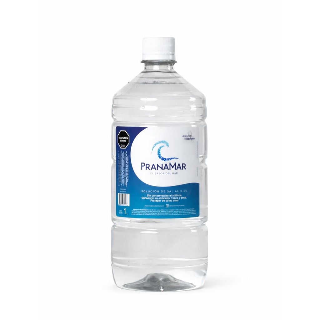 Agua de Mar x 1Lts x 6u - Pranamar
