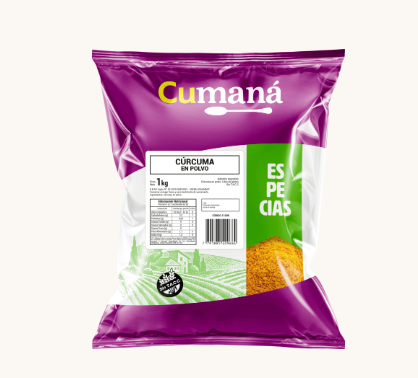 Curcuma en polvo x 1kg x 10u - Cumana