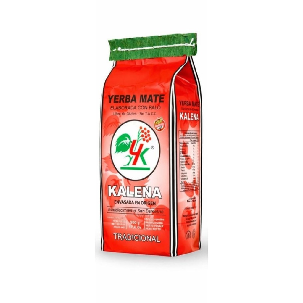 Yerba Mate con palo tradicional x 500grs x 1u - Kalena