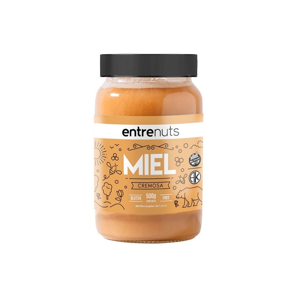Miel Cremosa x 500grs x 12u - Entrenuts