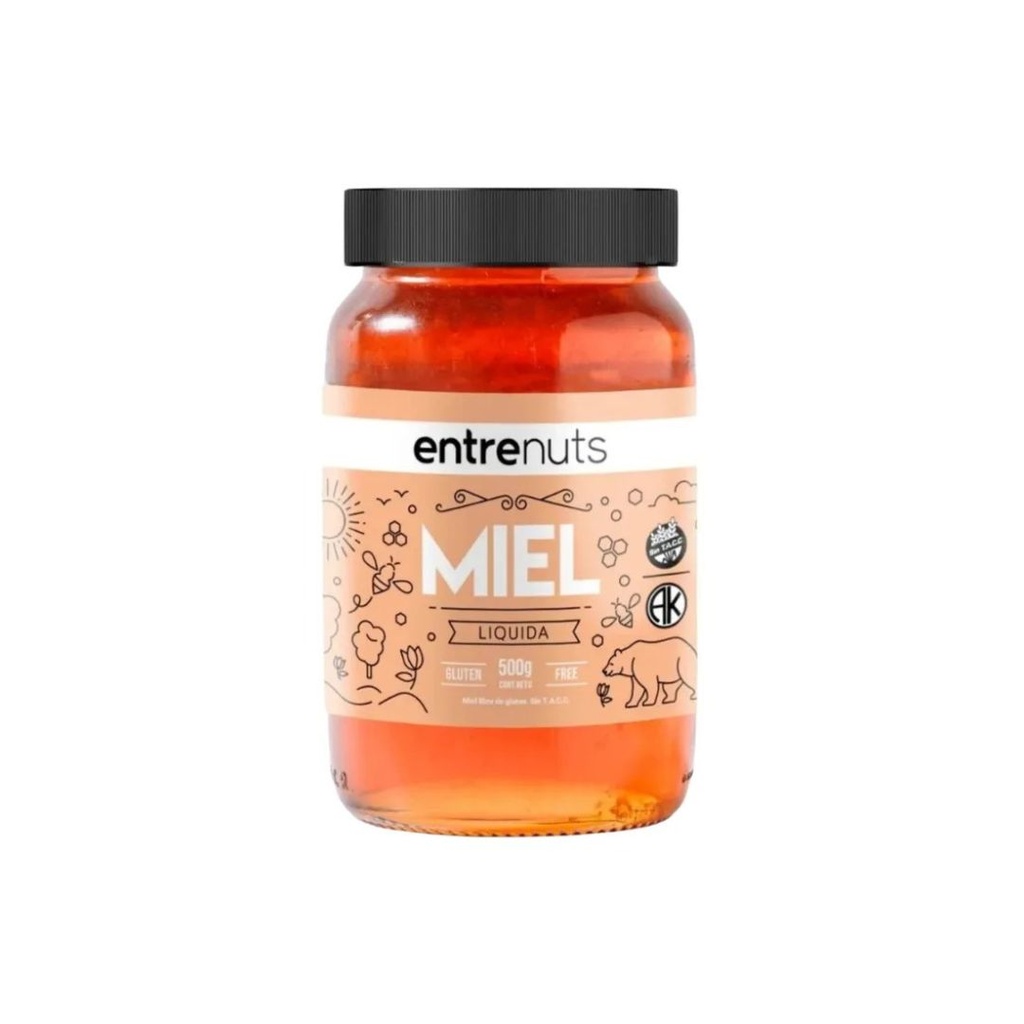Miel Liquida x 500grs x 1u - Entrenuts