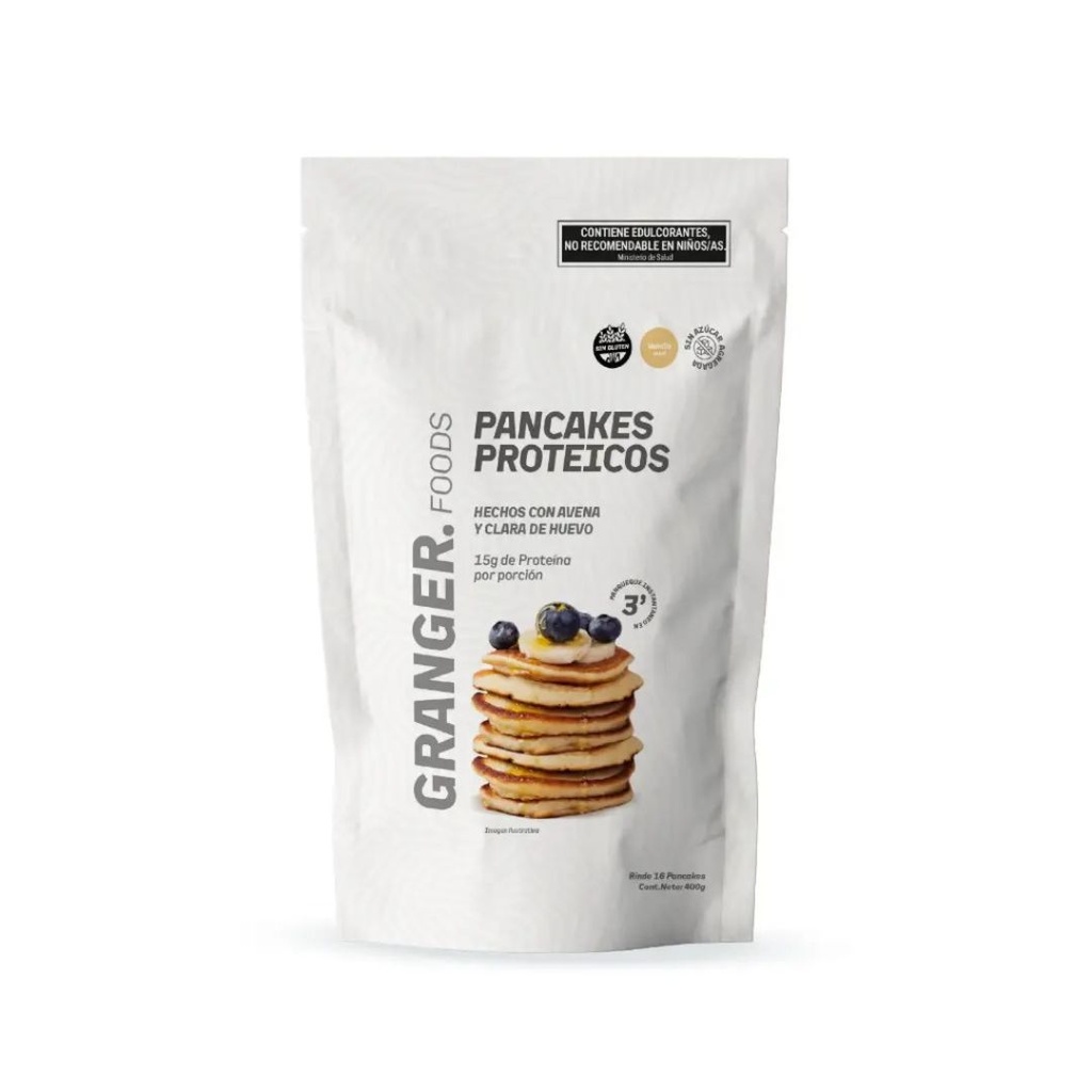 Pancakes proteicos sabor Vainilla x 400grs x 3u 