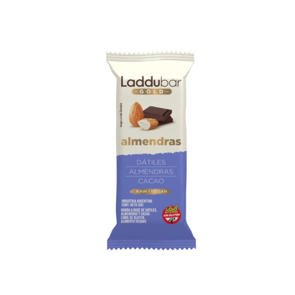 Barritas Almendras x 30grs x 12u x 1 caja - Laddubar 