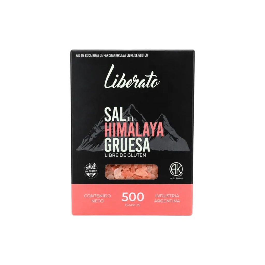 Sal Rosada del Himalaya gruesa x 500grs x 1u - Liberato