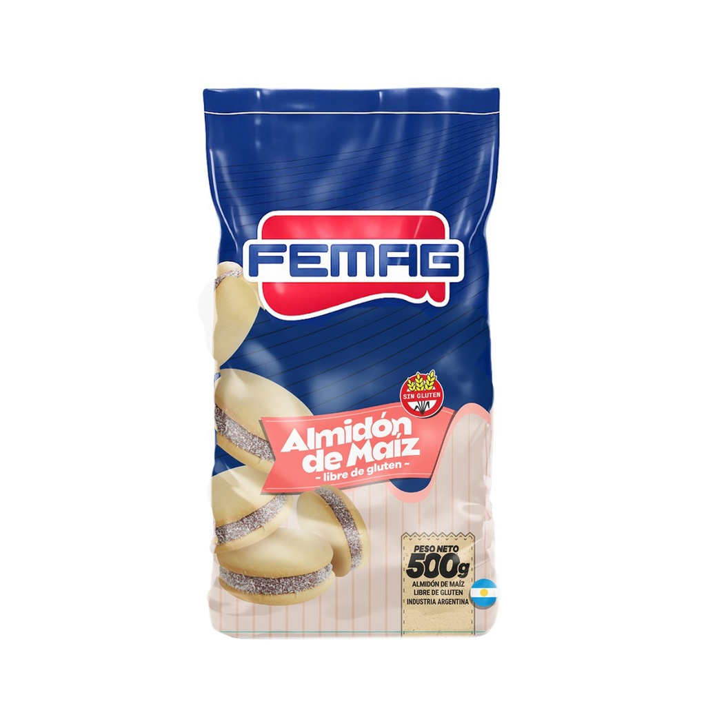 Fecula de Maiz x 500grs x 1u - Femag