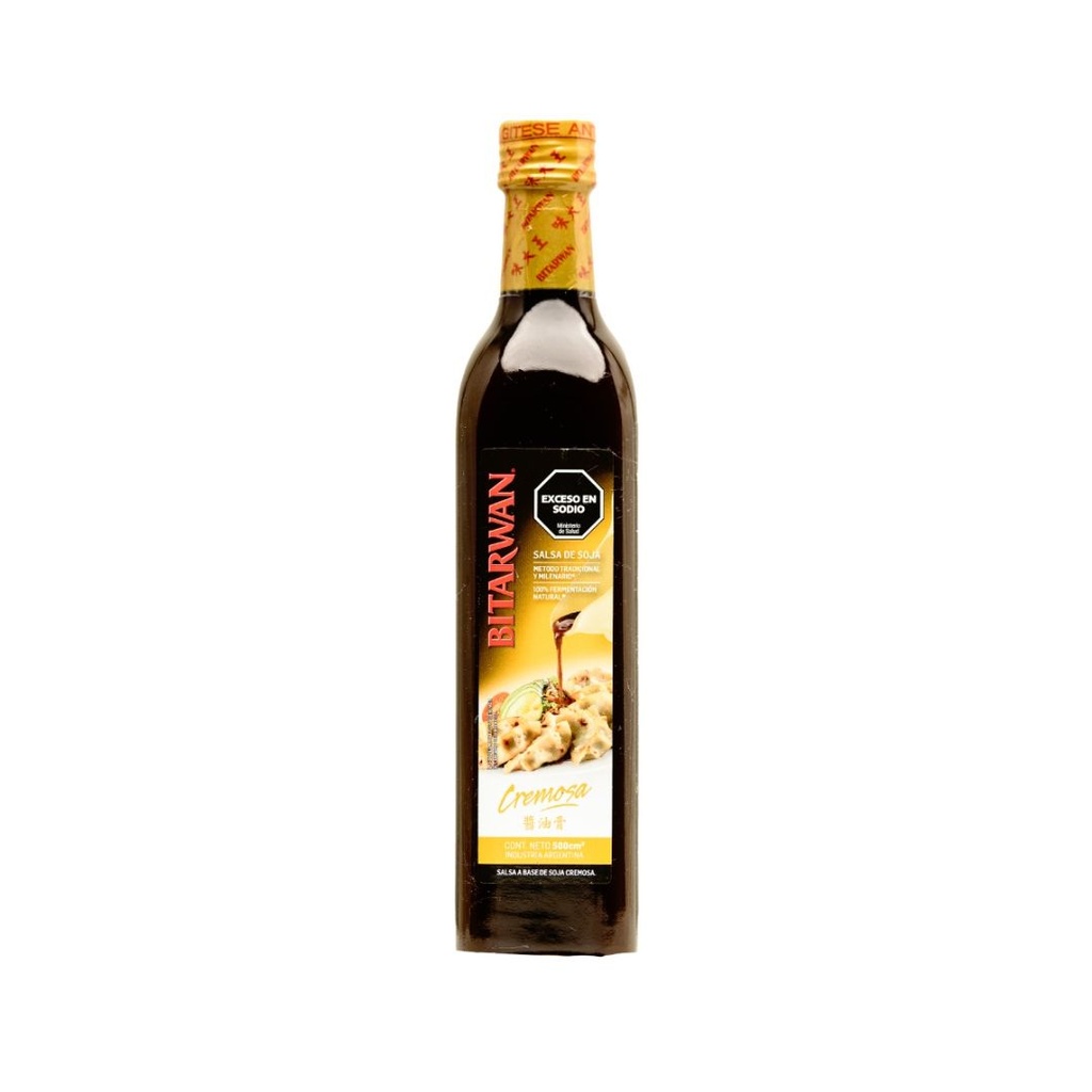 Salsa de Soja Cremosa x 500cc x 12u - Bitarwan 