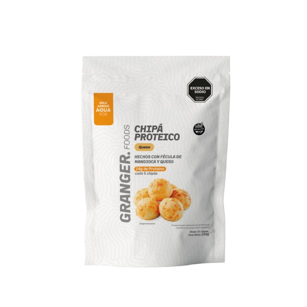 Chipa proteico x 250grs x 10u - Granger 
