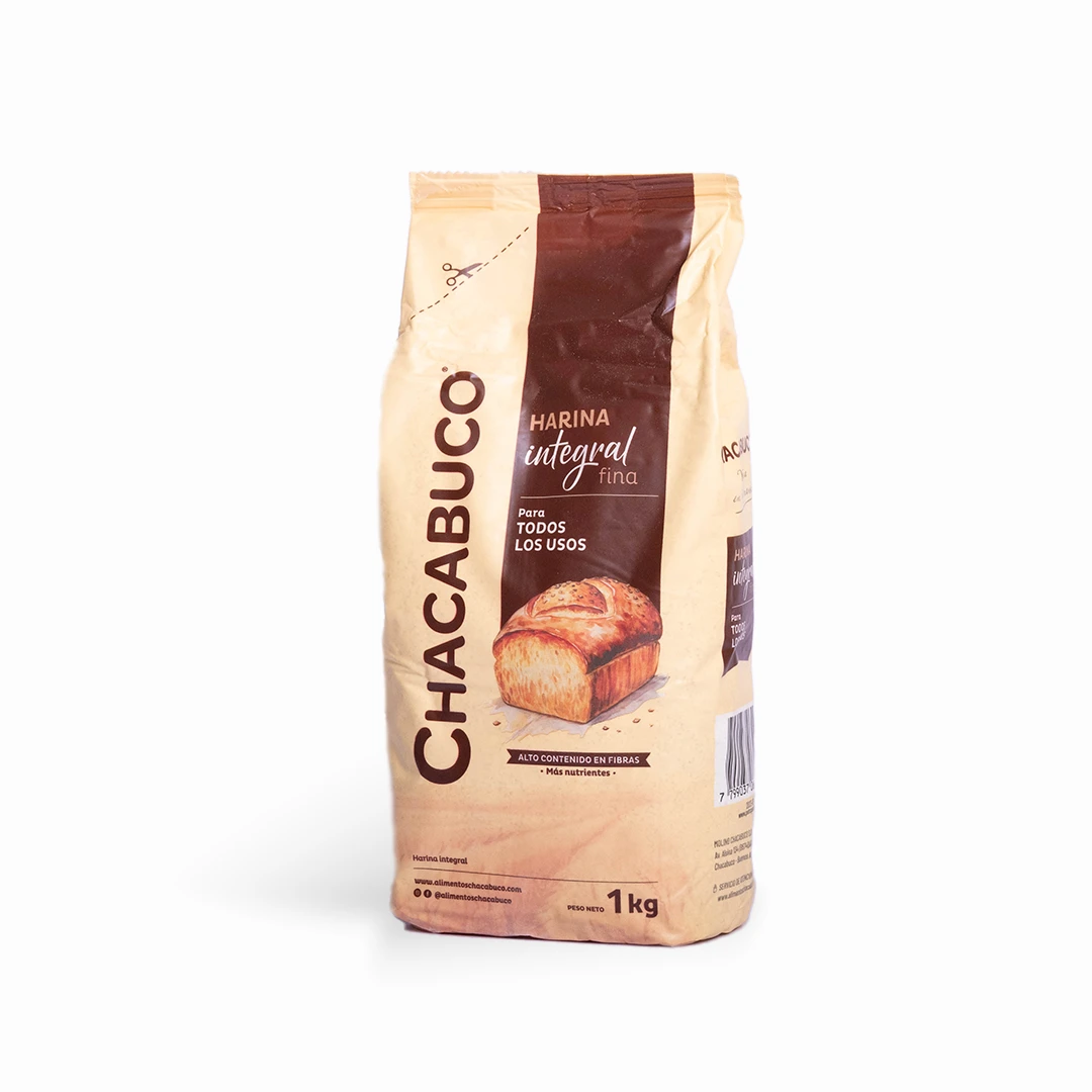 [HAHIFCBS001] Harina Integral Fina x 1kg x 1u - Chacabuco