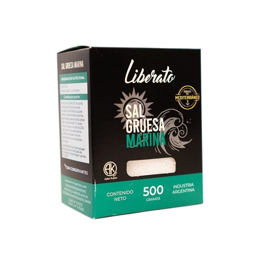 [SASMGCJ500003] Sal Marina Gruesa - Liberato x 500grs x 3u