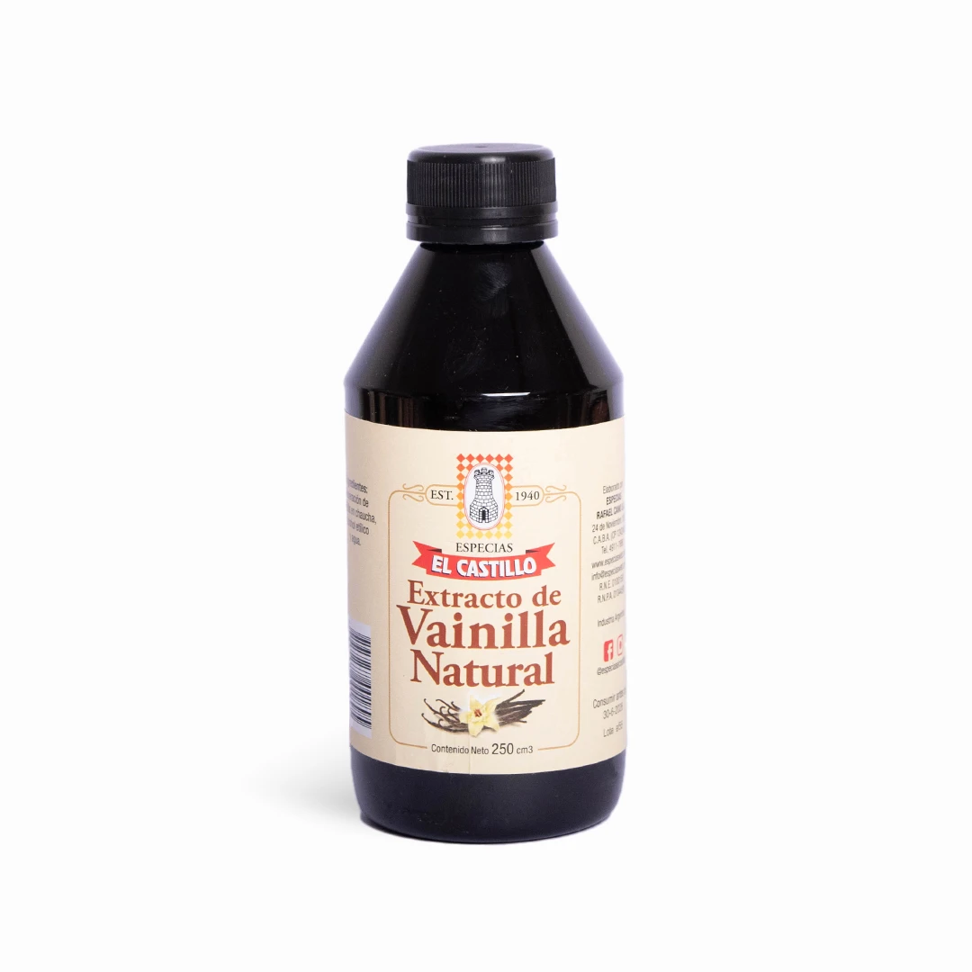 [VAEXCAS5L012] Extracto de Vainilla Natural 250 cm3 x 12u