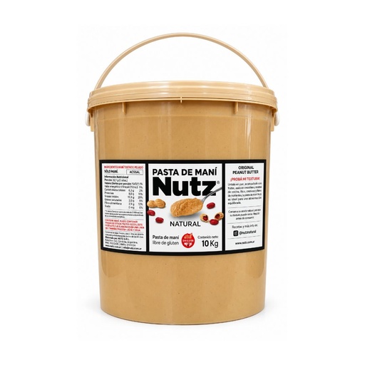 [DPPMN10001] Pasta de Mani x 10 kg x 1u - Nutz