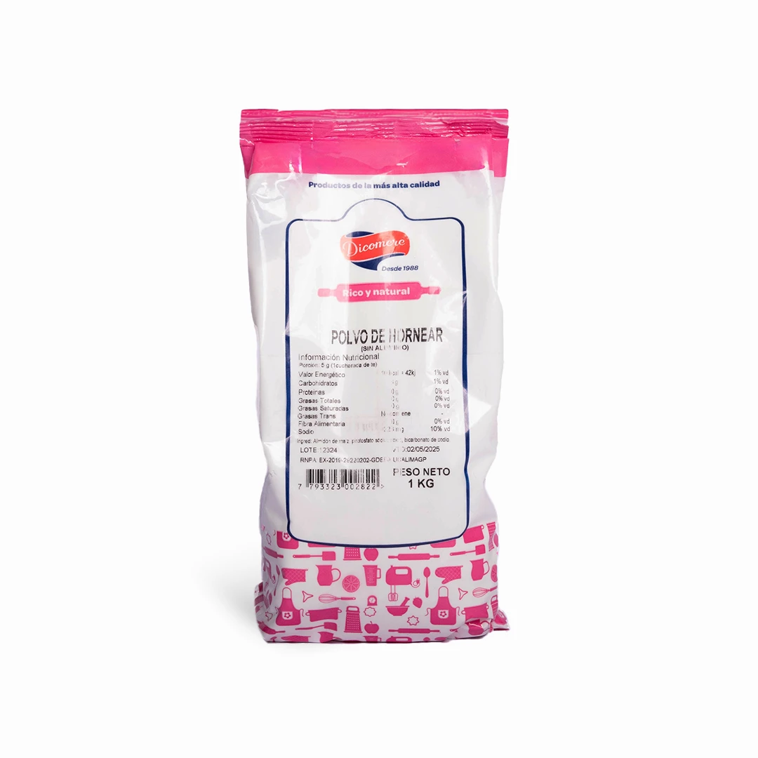 [HAPOHDBS001] Polvo de Hornear x 1kg x 1u - Dicomere
