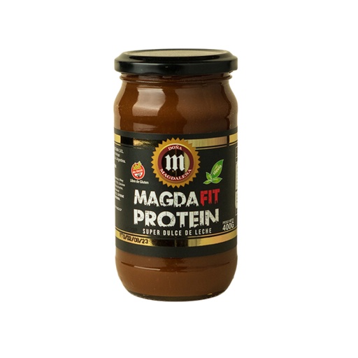 [DPDDLMFP40012] Dulce de leche sin azucar Magda Fit Protein x 400grs x 12u - Doña Magdalena