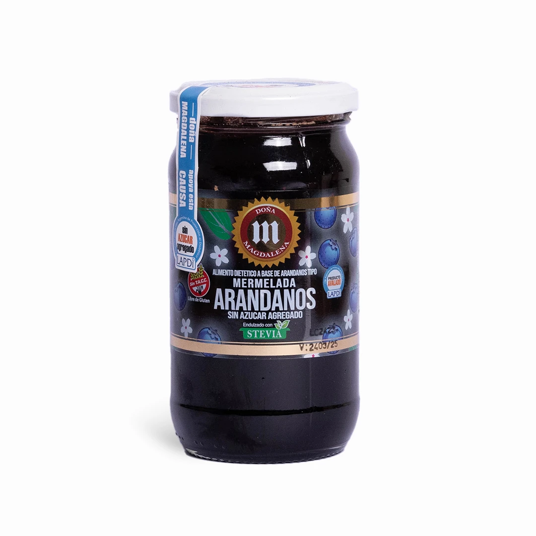 [DPMDÑA360003] Mermelada sin azucar libre de gluten de arandanos x 400grs x 3u