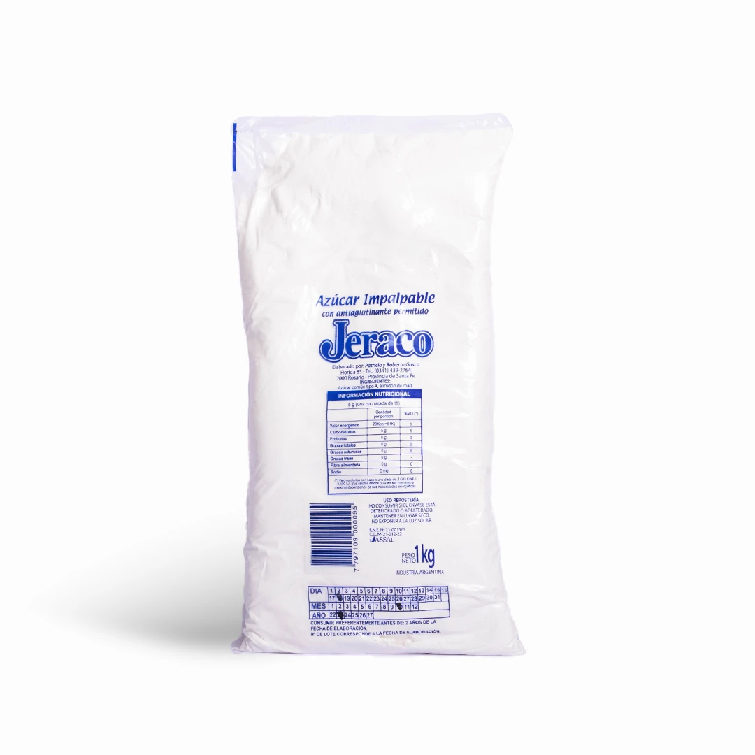 [ENDAIBS001] Azucar Impalpable x 1kg - Jeraco