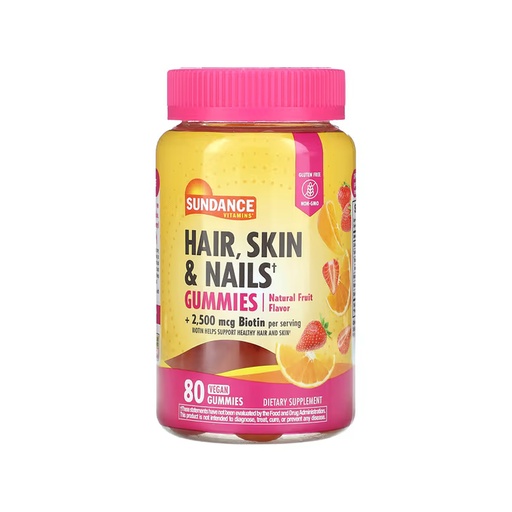 [SUHSNGS012] Hair,Skin & Nails Gummies - Sundance x 80 Gum x 12u