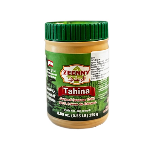 [DPPSTZ25012] Pasta de Sesamo Tahina x 250grs x 12u - Zeenny