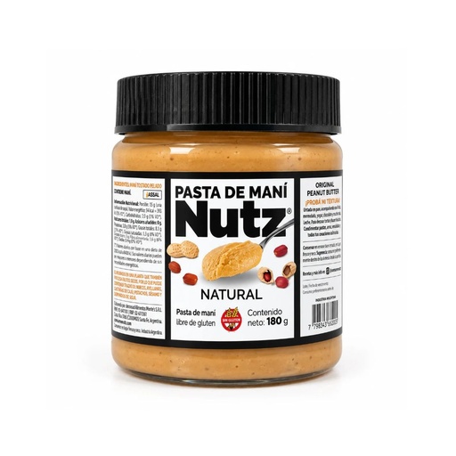 [DPPMN1801] Pasta de Mani x 180grs x 1u - Nutz