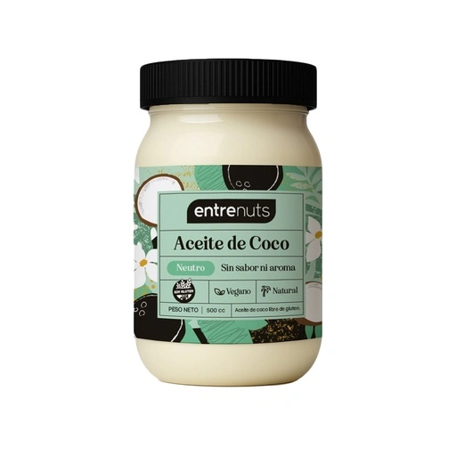 [AYACENTN5006] Aceite de Coco Neutro - Entrenuts x 500cc x 6u