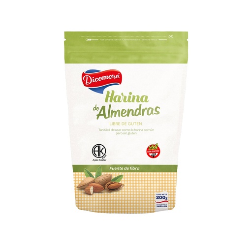 [HAHRADPQ20012] Harina de Almendras x 200grs x 12u  - Dicomere