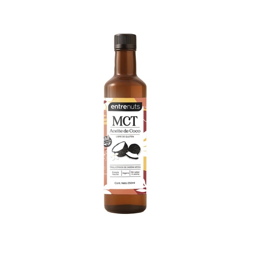[AYACMCTEN25003] Aceite de Coco MCT - Entrenuts x 250cc x 3u 