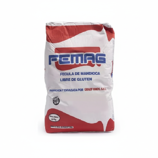 [HAFEMBS010] Fecula de Mandioca x 10kg - Femag  